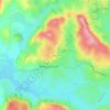 Carte topographique Ceyrac, altitude, relief