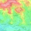 Carte topographique Rosenbach, altitude, relief