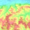 Carte topographique Muggenthal, altitude, relief