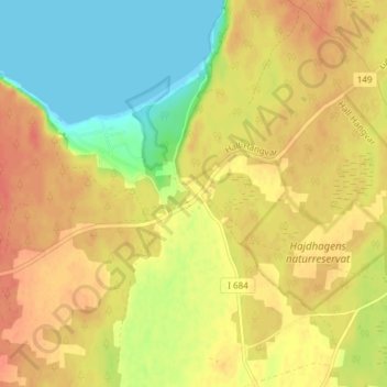 Carte topographique Ire, altitude, relief