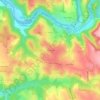 Carte topographique Monbretal, altitude, relief