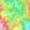 Carte topographique บ้าเหล่า, altitude, relief