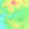 Carte topographique Yuma, altitude, relief