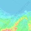 Carte topographique Mascate, altitude, relief