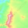 Carte topographique Hamersley Range, altitude, relief