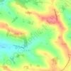 Carte topographique Sous Marin, altitude, relief