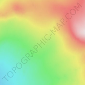 Carte topographique Marsfjäll, altitude, relief