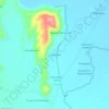Carte topographique Santa Ama, altitude, relief