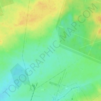 Carte topographique 25.000, altitude, relief