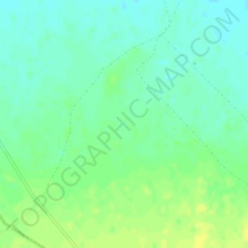 Carte topographique Cantalejos, altitude, relief