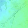 Carte topographique Thy, altitude, relief