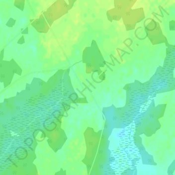 Carte topographique Redan, altitude, relief