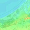 Carte topographique Springhurst Beach, altitude, relief