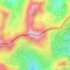 Carte topographique Bastiments, altitude, relief