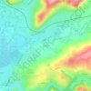 Carte topographique Esmoles, altitude, relief