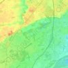 Carte topographique Doppl, altitude, relief