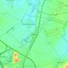 Carte topographique Rheidt, altitude, relief