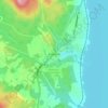 Carte topographique Rottneros, altitude, relief