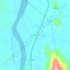 Carte topographique Temangan, altitude, relief