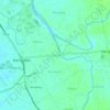 Carte topographique Embarcadero, altitude, relief