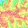 Carte topographique Oberspechtrain, altitude, relief