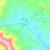 Carte topographique South Gilboa, altitude, relief
