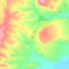Carte topographique Earthquakes, altitude, relief