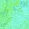 Carte topographique 't Hoogste, altitude, relief