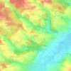 Carte topographique Sichartsreit, altitude, relief