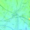 Carte topographique Thiruvalam, altitude, relief