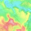 Carte topographique Gillorgues, altitude, relief