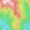Carte topographique Sn2, altitude, relief