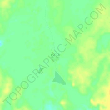 Carte topographique Iberia, altitude, relief