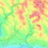 Carte topographique Grimaut, altitude, relief