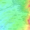 Carte topographique Grabag, altitude, relief