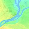 Carte topographique Fort Severn, altitude, relief