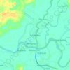 Carte topographique Putussibau, altitude, relief