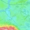Carte topographique Thal, altitude, relief