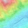 Carte topographique Palue, altitude, relief