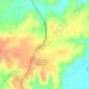 Carte topographique Sisumut, altitude, relief