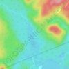 Carte topographique Madawaska Highlands, altitude, relief