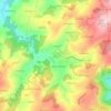 Carte topographique Le Roule, altitude, relief