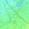 Carte topographique Sandtange, altitude, relief
