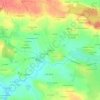 Carte topographique Le Bignon, altitude, relief