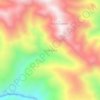 Carte topographique Lone Basa, altitude, relief