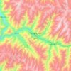 Carte topographique Barkam, altitude, relief