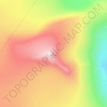Carte topographique Brenibba, altitude, relief