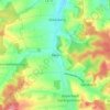 Carte topographique Penk, altitude, relief