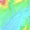 Carte topographique Pietriș, altitude, relief