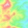 Carte topographique Loma de Naranjal, altitude, relief